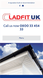 Mobile Screenshot of cladfituk.co.uk
